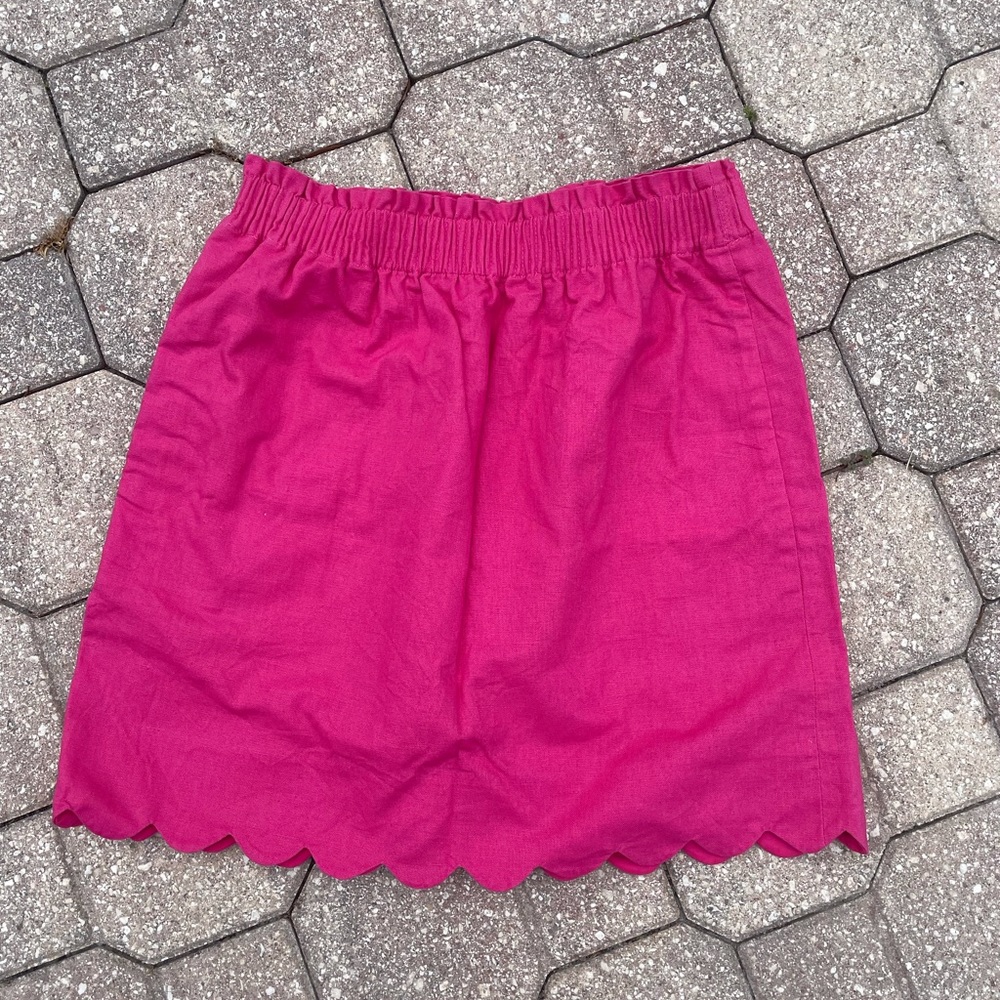 J crew pink skirt